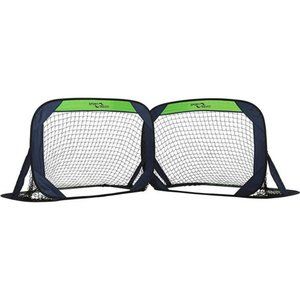 Sport Squad Portable Soccer Goal Net Set - Pop Up Training Soccer Goals for Kid